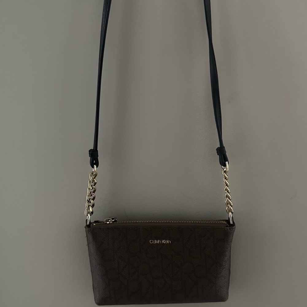 Calvin Klein Strapped Mini Purse